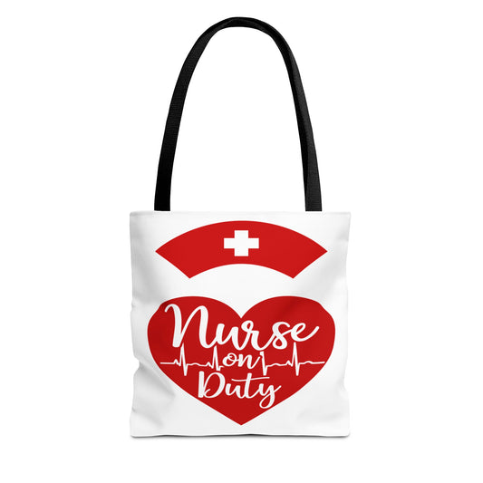 Nurse on Duty Tote Bag, 3 Sizes