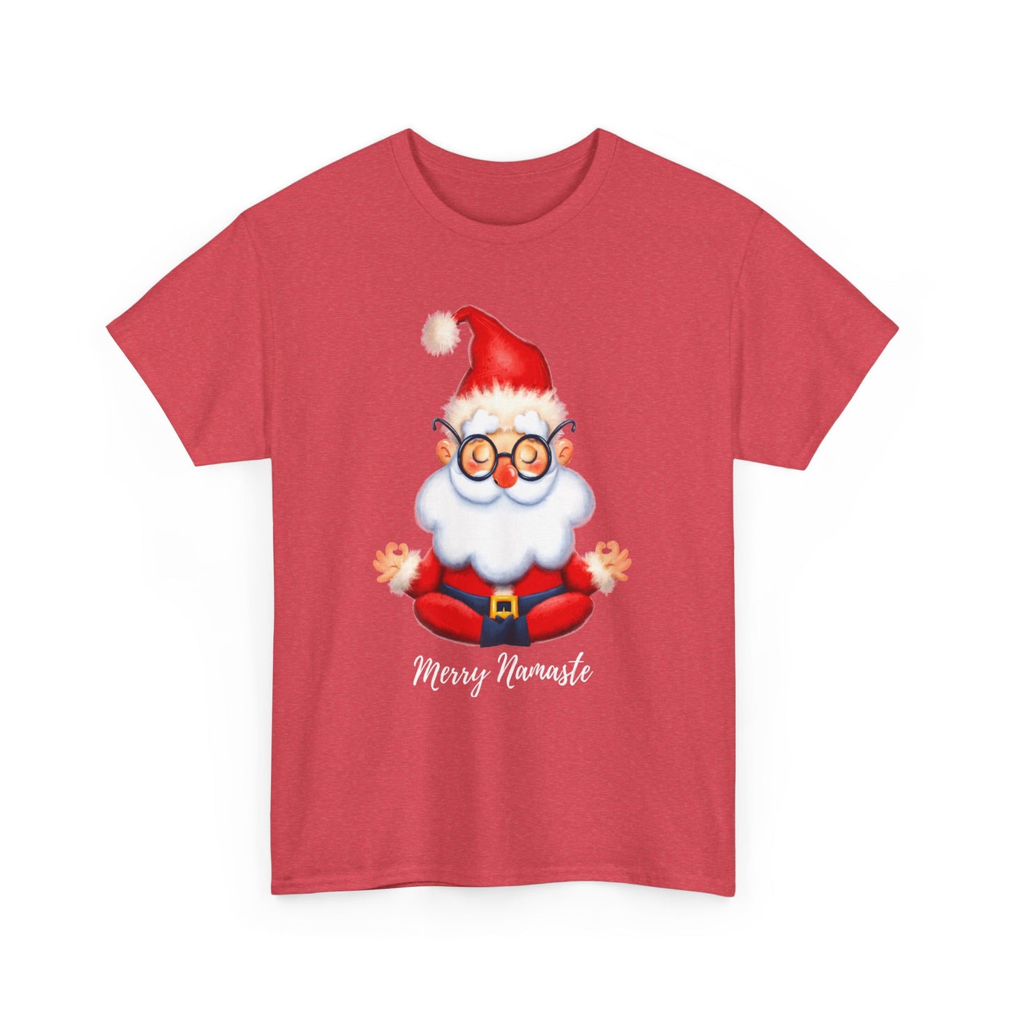 Merry Namaste, Unisex Heavy Cotton Tee