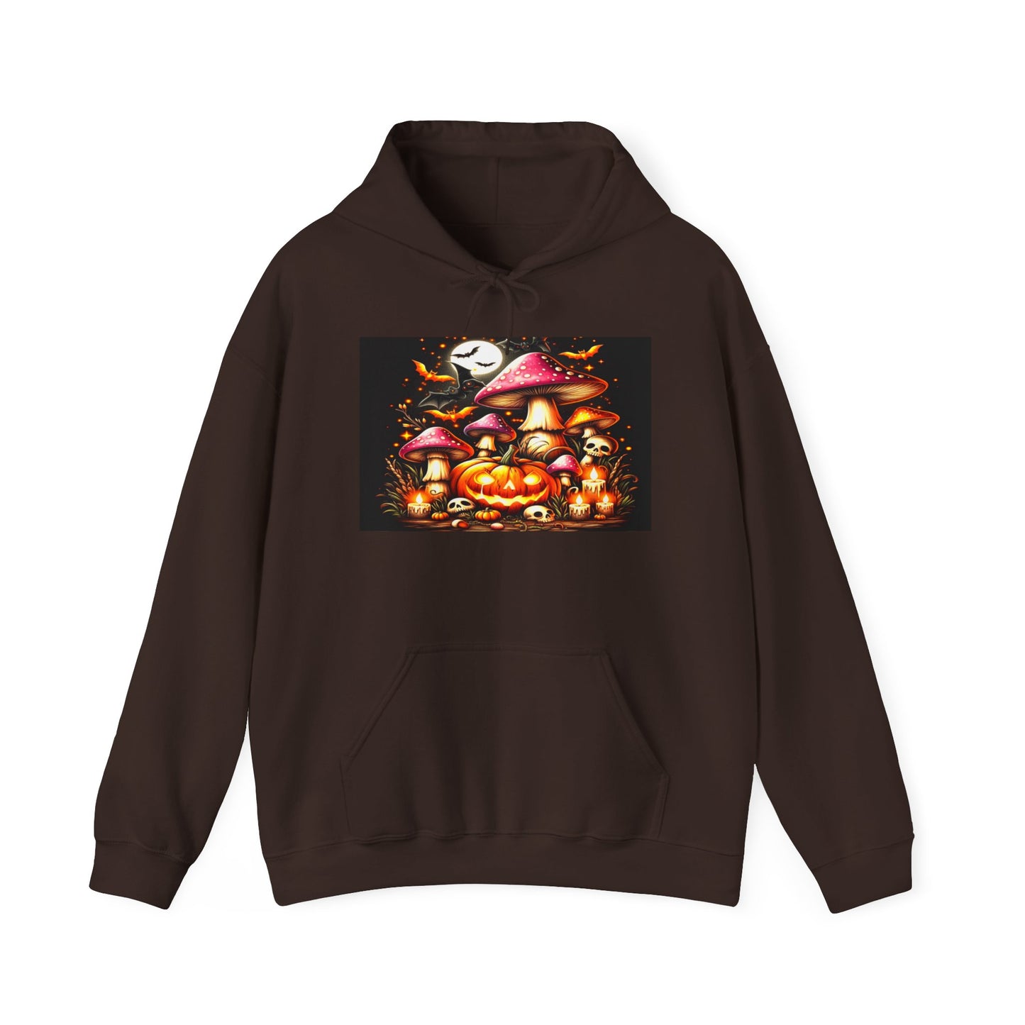 Halloween Mushrooms II, Unisex Heavy Blend™ Hooded Sweatshirt