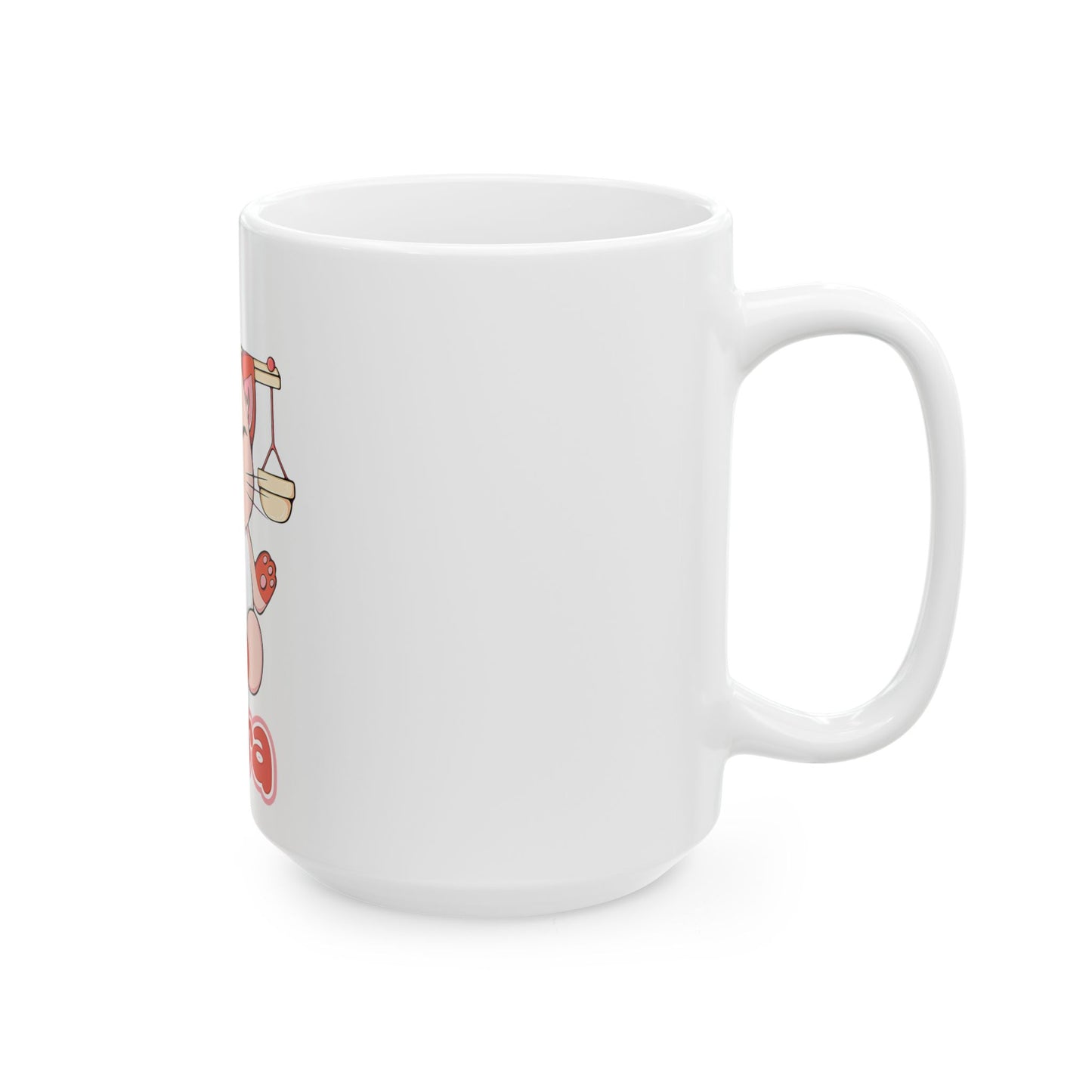 Libra Anime Ceramic Mug, (11oz, 15oz)