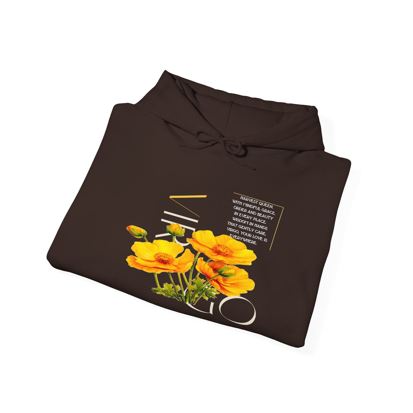 Virgo Buttercups, Unisex Heavy Blend™ Hooded Sweatshirt