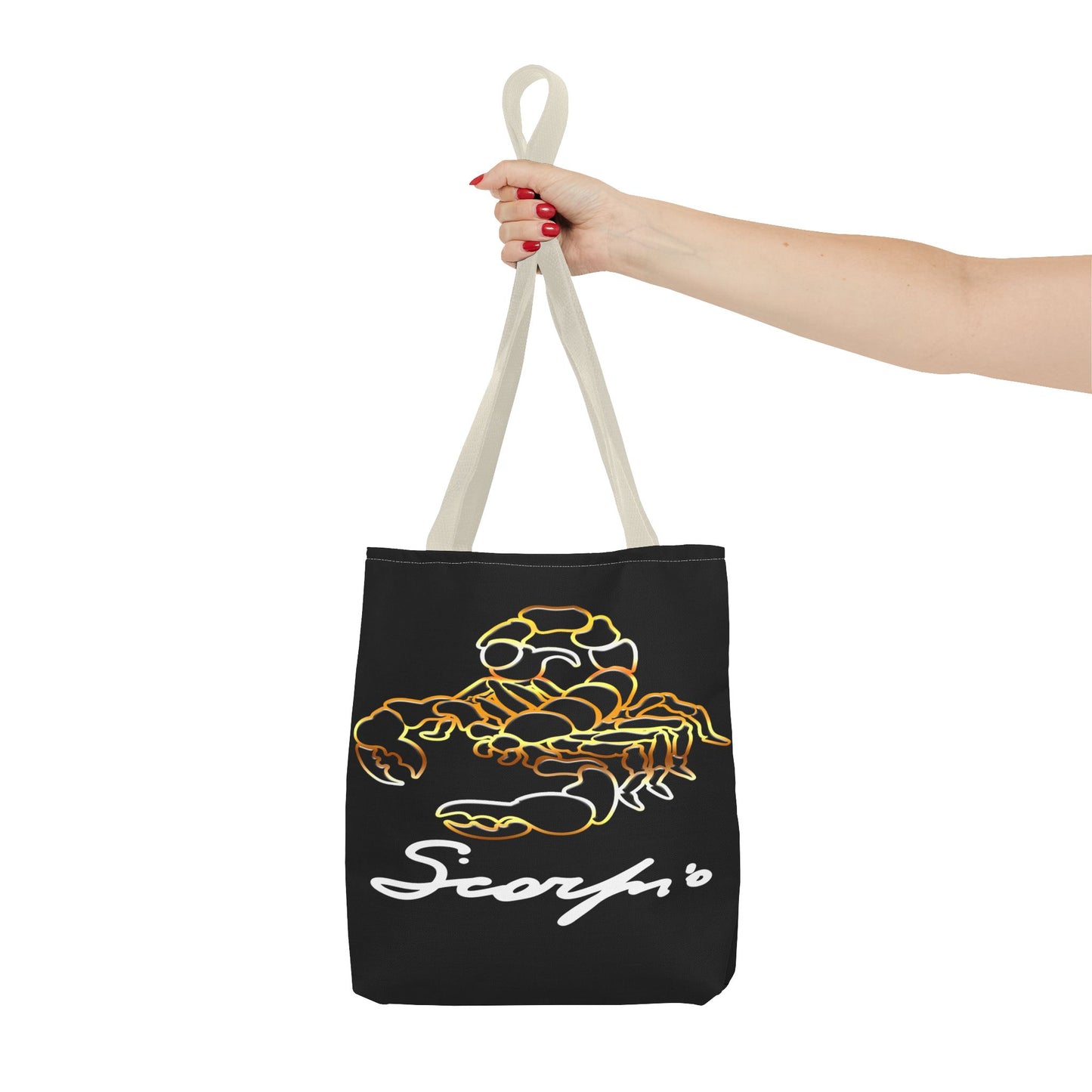 Scorpio Scorpion Black Tote Bag, 3 Sizes