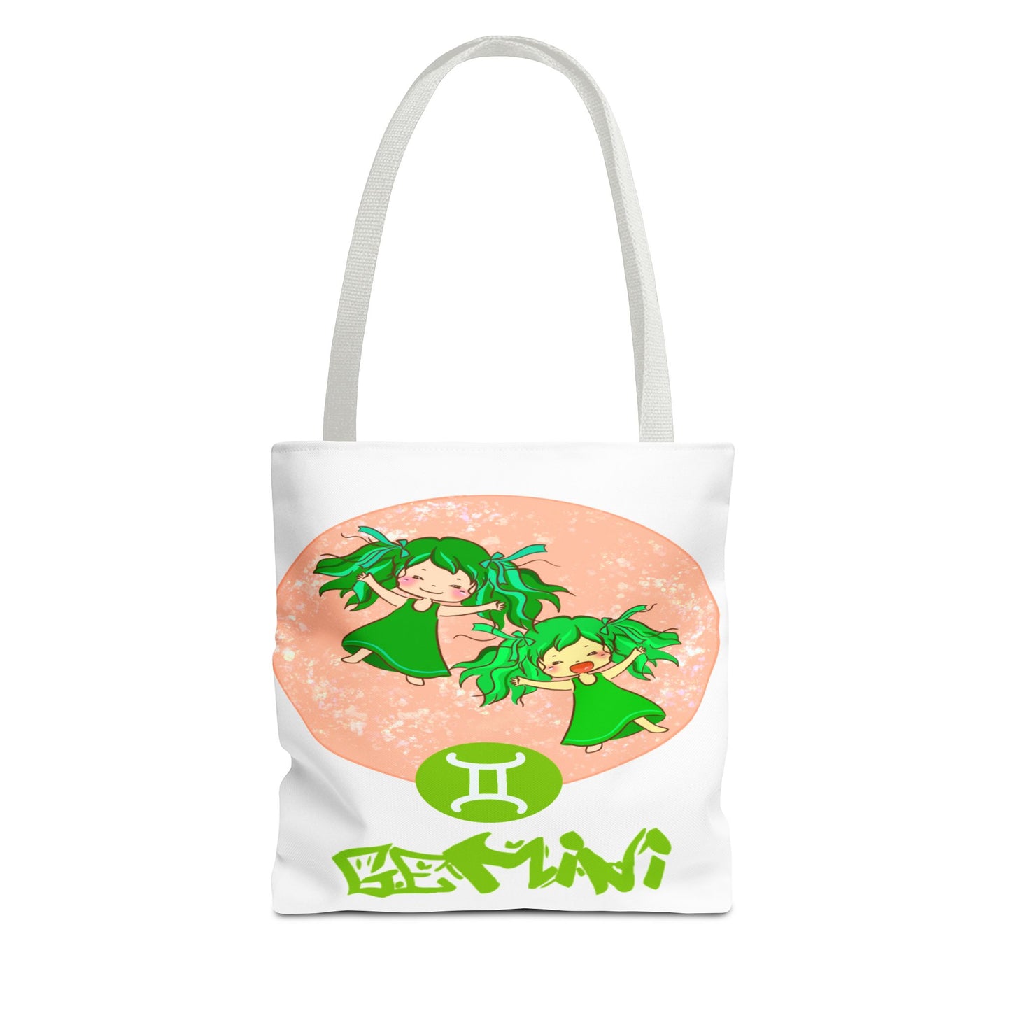 Gemini Chibi TwinsTote Bag, 3 Sizes