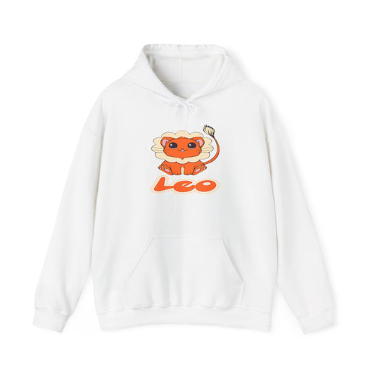 Leo Anime Lion, Unisex Heavy Blend™ Hooded Sweatshirt