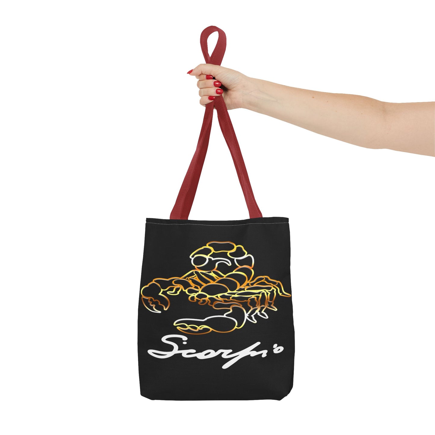 Scorpio Scorpion Black Tote Bag, 3 Sizes