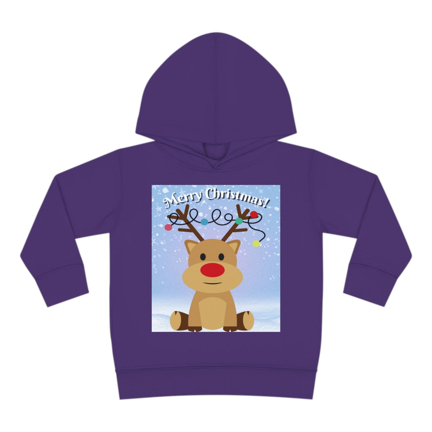 Merry Christmas! Toddler Pullover Fleece Hoodie