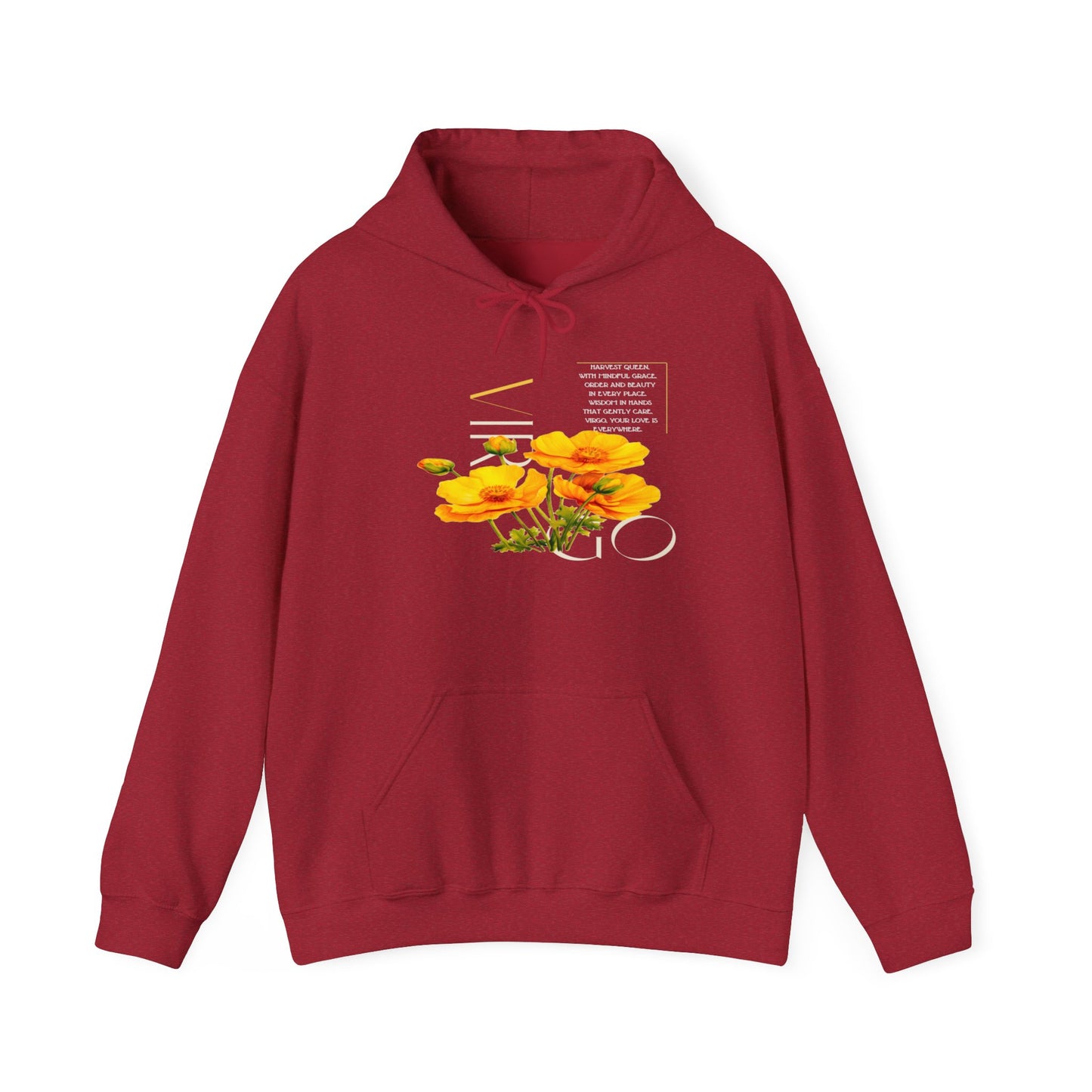 Virgo Buttercups, Unisex Heavy Blend™ Hooded Sweatshirt