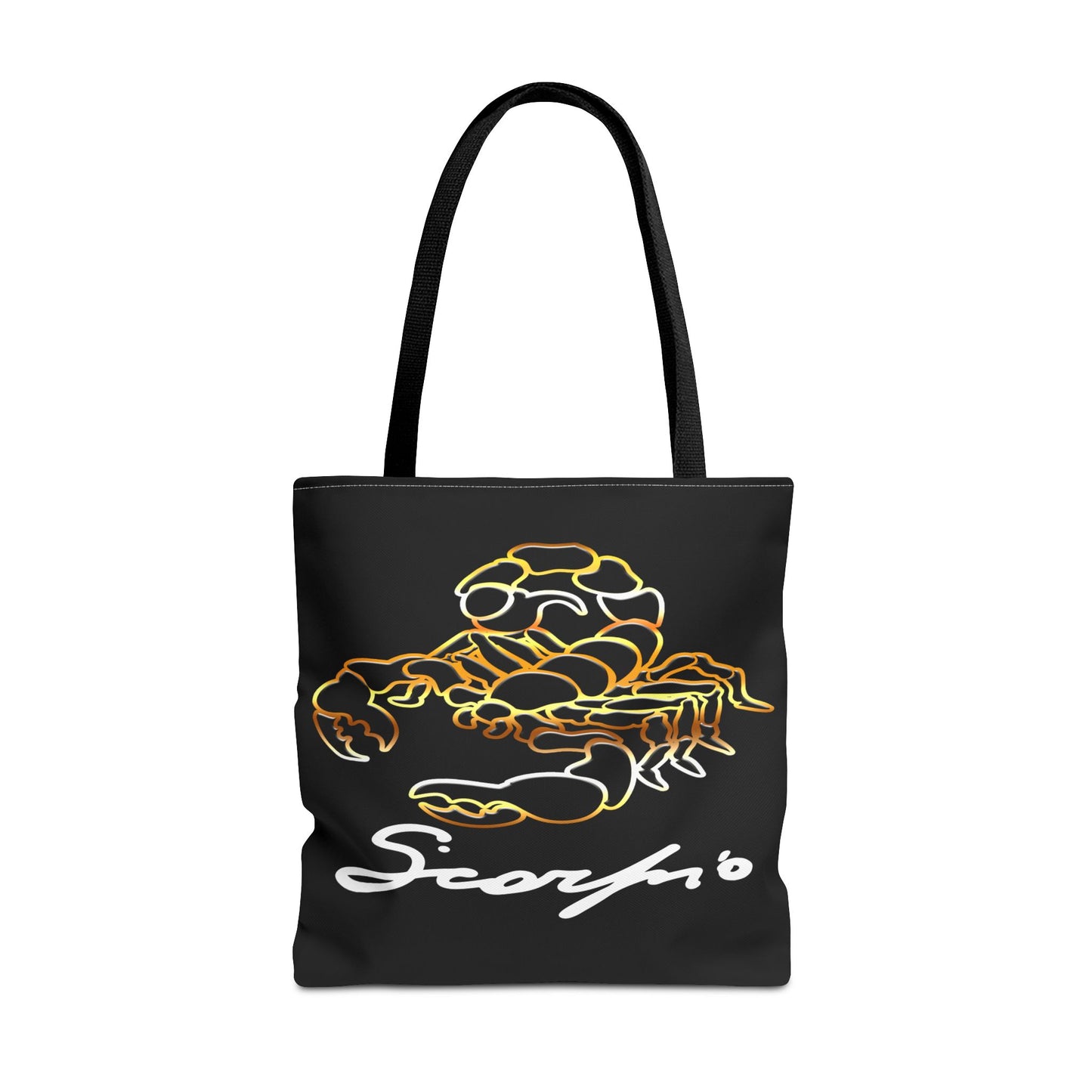 Scorpio Scorpion Black Tote Bag, 3 Sizes