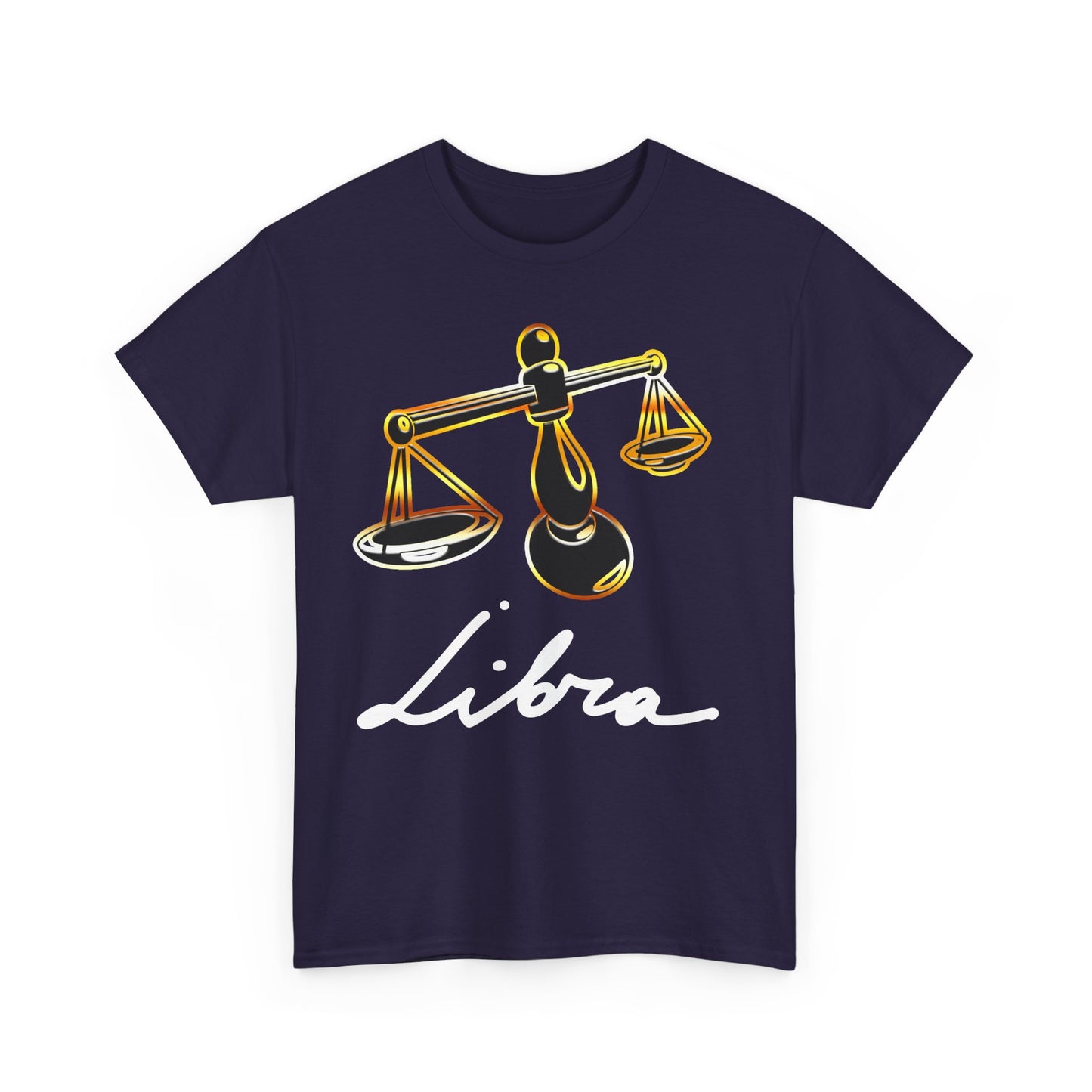 Libra Scales, Unisex Heavy Cotton Tee