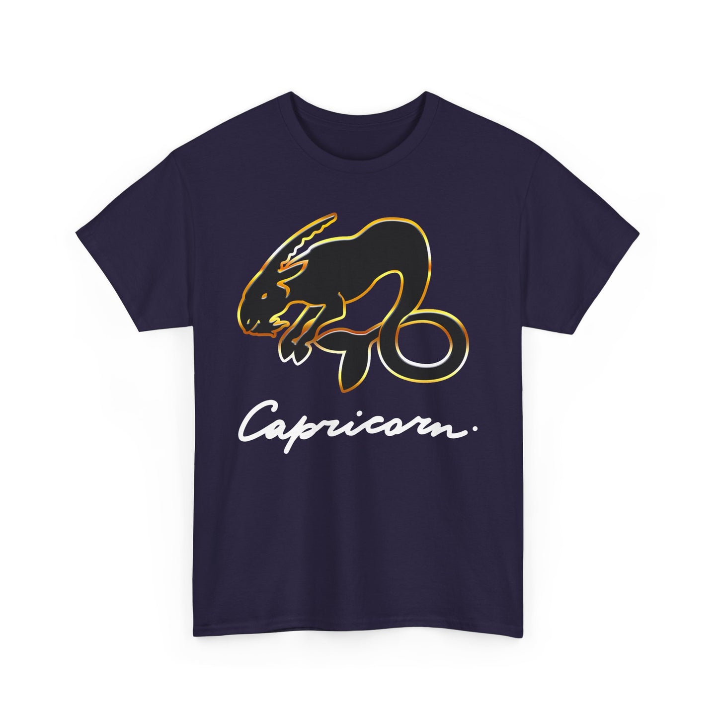 Capricorn Goat, Unisex Heavy Cotton Tee